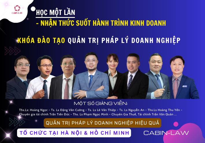 Khóa đào tạo quản trị pháp lý doanh nghiệp